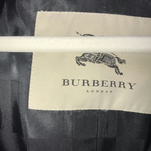 Burberry Black Jacket Size 8 - Picture 3 of 10